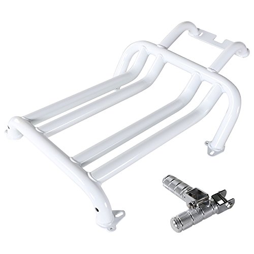Amazon | NCY 0800-1031 ホワイトフットレスト ペグ付き Hoda Ruckus